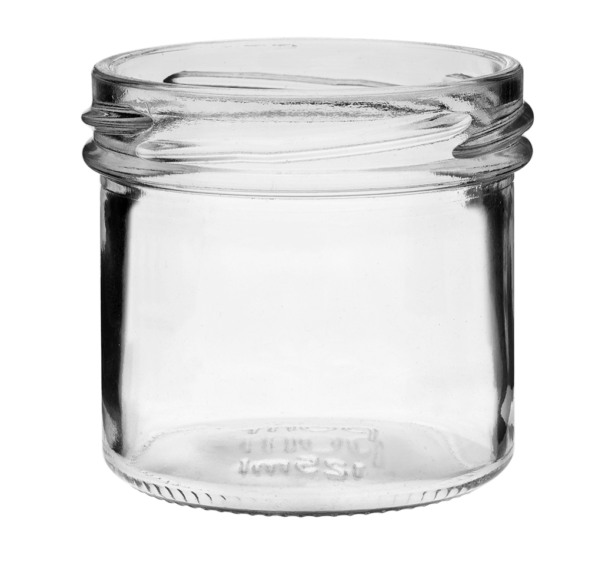 Boca jar 125ml 66TO Glass flint